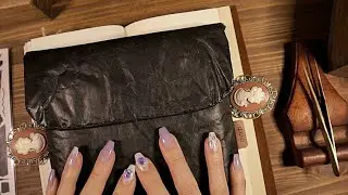 ASMR Decorating a Journal BLACK&PINK💖 블랙핑크 다꾸 | Journaling Collage Ideas | hwaufranc