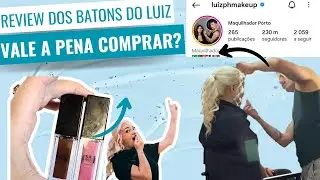 TESTEI OS BATONS DO LUIZ PH MAKEUP — VALE MESMO A PENA COMPRAR?! | Review sincera por Ana Bastos