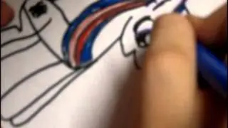 ۩♪♡♥ Как нарисовать пони Радугу и Искорку часть 2♥♡♪۩