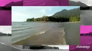 Name on Wet Sand by Hamza Hassan Sheikh on Damai Beach
