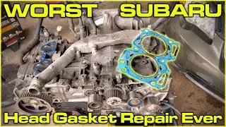 The Worst Subaru Head Gasket Repair Ever