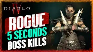5 SECONDS BOSS KILLS | Rogue SPEED FARMING Gameplay | High DMG Twisting Blade Build | Diablo IV