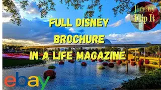 1986 Walt Disney World Brochure Hiding In A LIFE Magazine