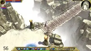 Снежок и волосатые бугаи. Titan Quest с модом Soulvizier серия #21