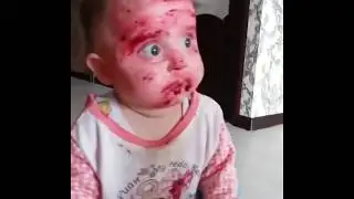 He looks like he just witnessed a murder // Funny kids 2017 // HD