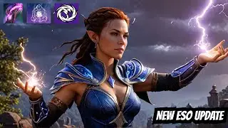 MAG SORC IS AMAZING | UPDATE 43 GAMEPLAY| ESO