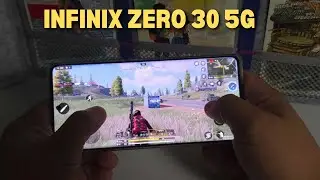 INFINIX ZERO 30 5G GAMING TEST - CALL OF DUTY MOBILE - BATTLE ROYALE - HAND CAM