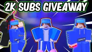 2K Subs Giveaway | A Universal Time | Roblox **EXPIRED**