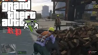 GTA 5 RP/ Как прошли мои рабочие будни. Смешные моменты.
