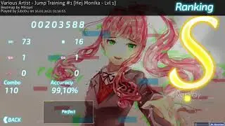 Hey Monika / osu! / FC 99% / 3 Star Map