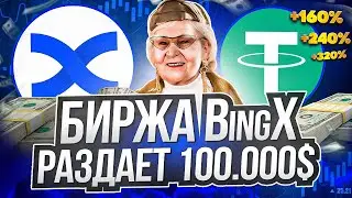 Bingx - раздели 100000$ от биржи! Заработок на биржах! Торгуем и зарабатываем!