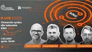 Otwarcie rynku dla tokenów KNG! Część webinaru +dyskusja na Clubhouse