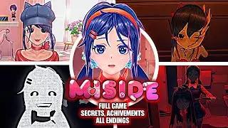 MiSide FULL GAME - Secrets, Achievements & All Endings + Full Walkthrough (Showcase)