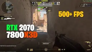 7800X3D &  RTX 2070 - Counter Strike 2