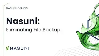 Demo: Eliminating File Backup