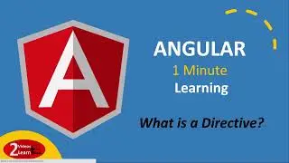 Angular 1 Minute Learning - What is a Directive - Episode 1