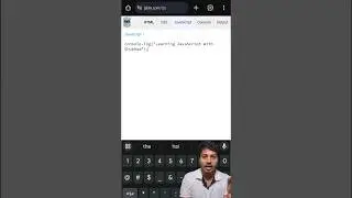 How to learn and practice JavaScript easily anywhere anytime? #javascript #shorts
