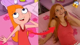 what if phineas and ferb character in real life (もし『フィニアスとファーブ』のキャラクターが現実世界にいたら) | AI live action