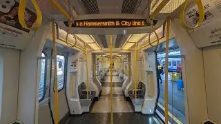 Hammersmith & City line full journey Hammersmith to Barking 11/10/2022