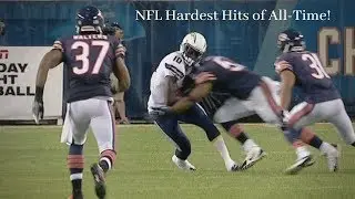 NFL Hardest Hits of All-Time Compilation!