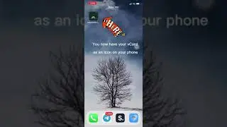 How to use your vCard