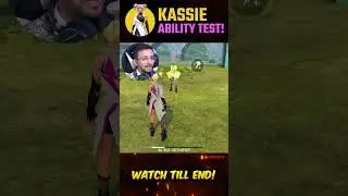 🔥New Secret Character KASSIE ABILITY TEST in Garena Freefire🔥l 