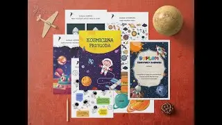 Zestaw kart demonstracyjnych i kart pracy: Kosmiczna przygoda
