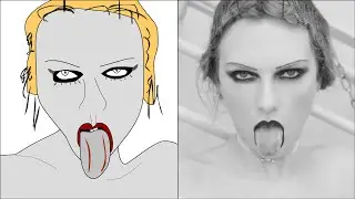 POP DRAWING MEME #322 | TAYLOR SWIFT - FORTNIGHT | Ruby Fun