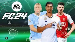 EA SPORTS FC 24 PPSSPP CAMERA PS5 ANDROID OFFLINE NEW KITS & LATEST TRANSFERS  2023/24 BEST GRAPHICS