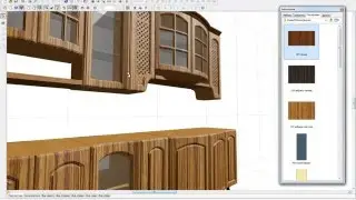 Смена текстур на 3d фасадах в pro100