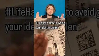Проверка лайфхака как убрать надпись с посылки при помощи антисептика