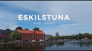 Sweden: Eskilstuna Citywalk (longer walk) Gamla stan /  [4K 60fps]