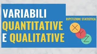 4. Variabili quantitative e qualitative