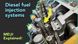 Types of diesel fuel injectors | how they work (MEUI)