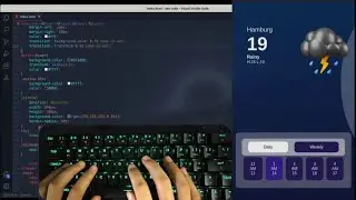 asmr programming - Weather App - no talking