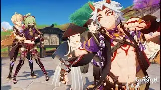 Genshin Impact [EN] Kuki Shinobu Hangout: The Arataki Gang Community Service Chronicle