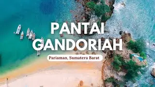 Suasana Indah Pantai Gandoriah Padang Pariaman Sumatera Barat.#pantai #padang #sumaterabarat