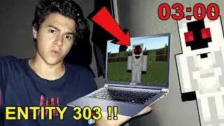 GECE 3'te SAKIN MINECRAFT OYNAMAYIN! (Entity 303 Geldi)