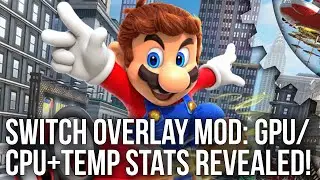 Switch Overlay Mod: GPU/CPU/Temps Monitor - Doom, Mario Odyssey, Zelda + More Tested!