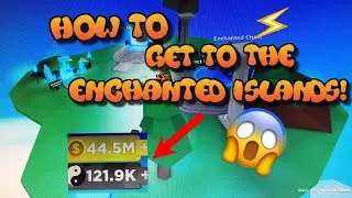 How reach enchanted island in Ninja Legends