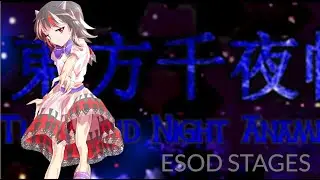 Touhou ThousandNightAnamnesis ESOD Stage Gameplay as Seija Kijin