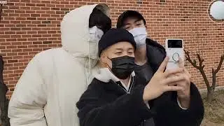 Jin’s Entrance Ceremony with BTS (Sub español)