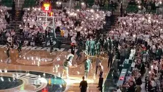 Michigan State vs GVSU Introductions 2022