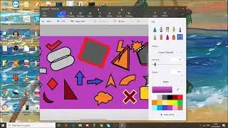 Windows 10 Paint 3D Tutorial. How  To Use PAINT 3D  2022 Tutorials: English Version.