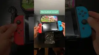 I shipped a Nintendo Switch with no bubble wrap… #gaming #nintendo #switch