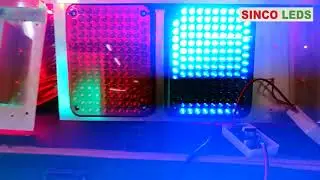 dual color emergency light bar  /emergency hazard warning light