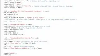 C++ Reference Sheet 2 Storing Data in C++