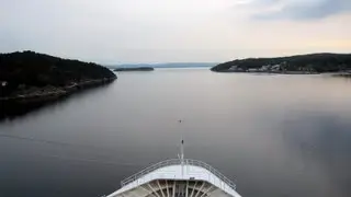 Crusing Oslo Fjord, Vision of the Seas