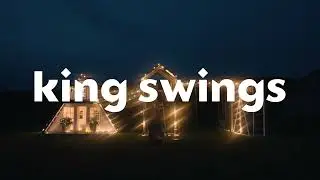 Enchanted Evenings: The Chalet A-frame's Magical Night Lights🌟