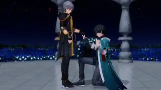 (MMD Honkai: Star Rail) Can't Help Falling in Love (Dan Heng/Caelus)